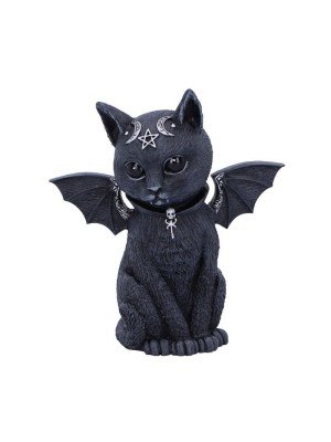 Malpuss Winged Occult Cat Figurine - 10cm