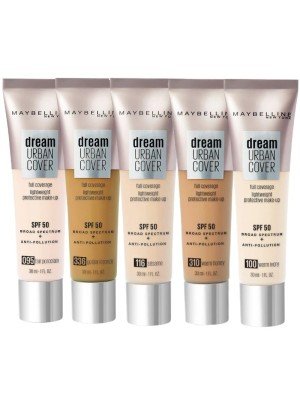 Wholesale Maybelline Dream Urban Cover Full Coverage Foundation - Assorted 