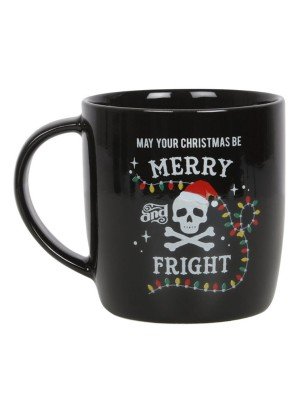 Merry & Fright Ceramic Christmas Mug 