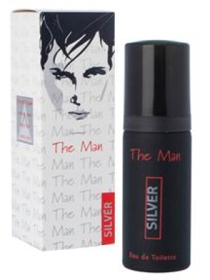 Milton Lloyd Men's Perfume - The Man Silver (50ml EDT)