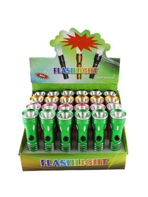 Wholesale Mini Flashlights- Assorted (24 pcs)