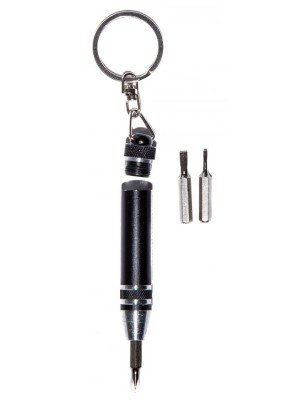 Mini Screwdriver Pen Keyrings - Assorted