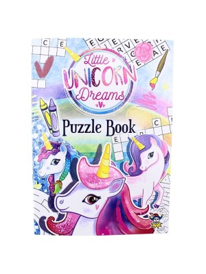 Mini Unicorn Puzzle Books (10.5x14.5cm)