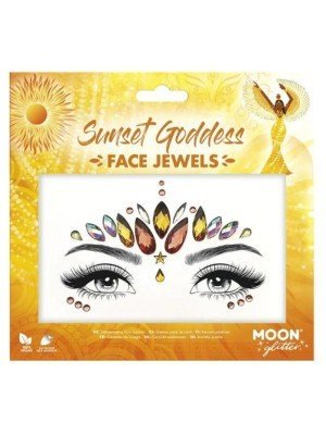 Wholesale Moon Glitter Face Jewels - Sunset Goddess 