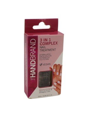 The Hand Brand Vegan 3-in-1 Complex Nail Treatment 