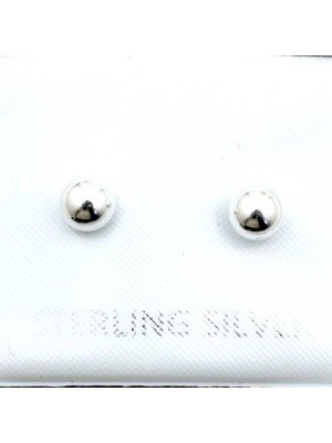 Wholesale Sterling Silver Ball Stud-4mm