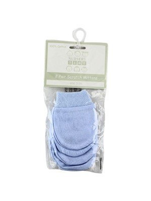 Nursery Time Baby Scratch Mittens (2 Pack)