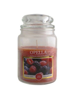 Wholesale Opella Jar Scented Candle - Fresh Berries