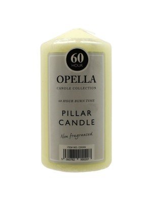 Opella Pillar Candle 60 hours Burn Time 