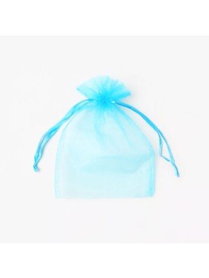Wholesale Organza Gift Bag - Aquamarine (22x15cm)