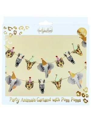 Party Animal Design Garland Banner - 2m 