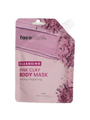 Wholesale Face Facts Cleansing Pink Clay Body Mask- 200ml