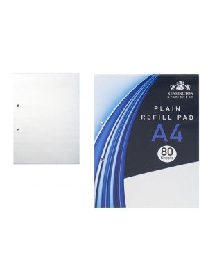 Plain Refill Pad A4 - 80 Sheets 