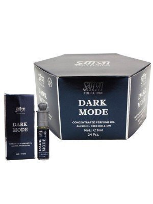 Wholesale Saffron Men's Roll On Concentrated Perfume Oil - Dark Mode 