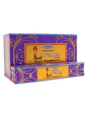 Wholesale Satya Natural Incense Sticks - Lavender