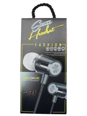Fashion Stereo Earphone With Mic SF-A46 - Assorted Colours