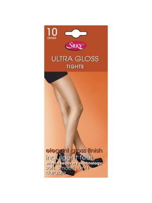 Silky's 10 Denier Ultra Gloss Tights - Medium