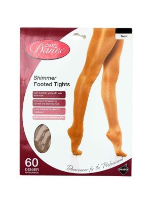 Silky's 60 Denier Shimmer Footed Tights 