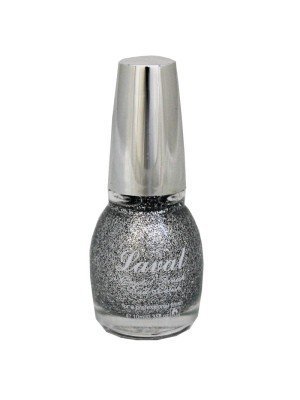 Laval Crystal Finish Nail Polish - Silver Glitter