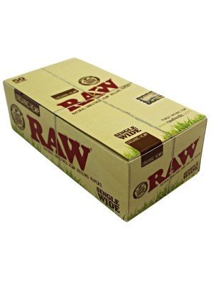 RAW Organic Single Wide Papers 