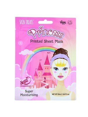 Wholesale Skin Treats Super Moisturising Printed Sheet Mask - Princess 