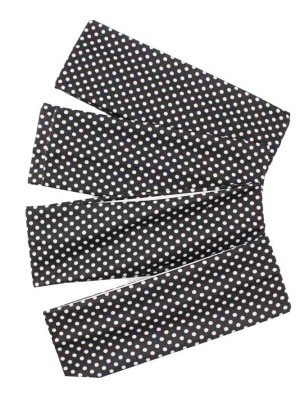Wholesale Polka Dot Fabric Headbands - 7cm