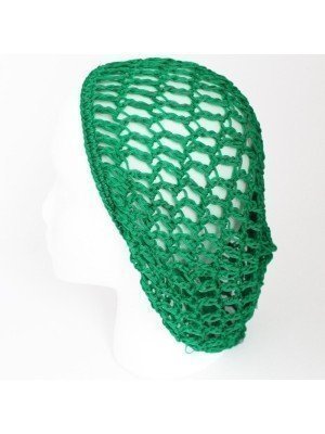 Soft Rayon Snood Hat Hair Net- Green