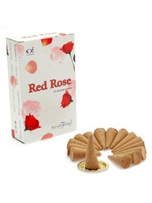 Wholesale Stamford Incense Cones - Red Rose