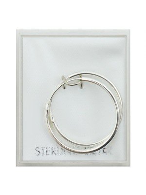 Sterling Silver Hoops (20mm)