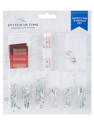 Stitch In Time Safety Pin & Needle Set 