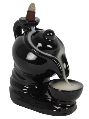 Teapot Backflow Incense Burner - 15cm 