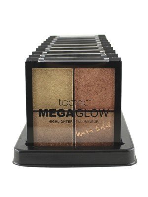 Wholesale Technic Mega Glow Highlighter Palette - Warm Edit 