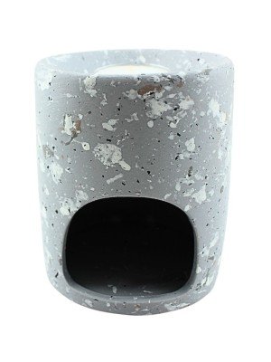 Terrazzo Marble Oil Burner (12cm) - Cream