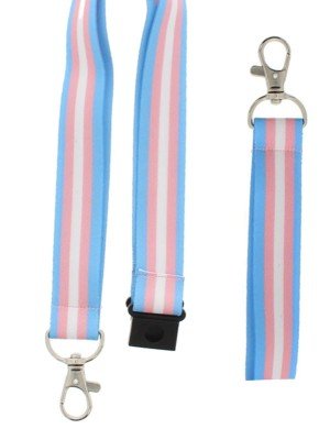 Wholesale Transgender Lanyard with Lobster Claw Closure