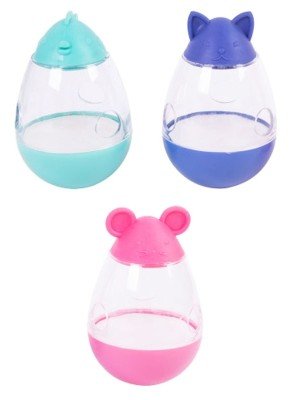 Treat Dispensing Cat Toy - Assorted Colours 