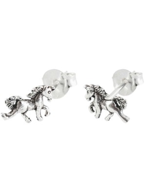 Sterling Silver Unicorn Ear Studs - Approx Length 12mm