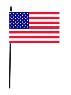 United States of America Table Flag - 6" x 4"