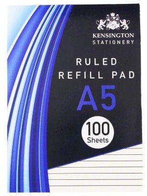 Wholesale Ruled Refill Pad A5- 100 Sheets 