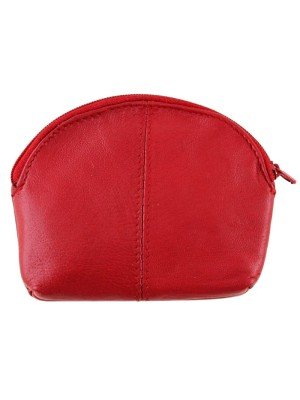 Wholesale B&B Genuine Leather Coin Purse - Red