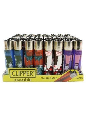 Clipper Lighters "Urban Life" Design - Assorted 