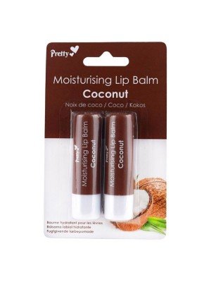 Wholesale Pretty Moisturising Lip Balm Coconut 