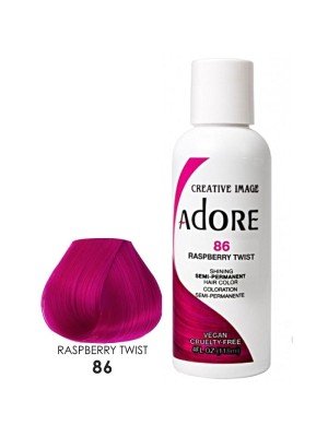 Wholesale Adore Semi-Permanent Hair Dye- Raspberry Twist (86) 