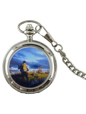 Wholesale Pocket Watch with Chain - Silver