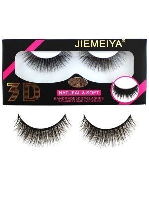 Wholesale Jiemeiya Natural & Soft 3D Handmade Eyelashes - A19