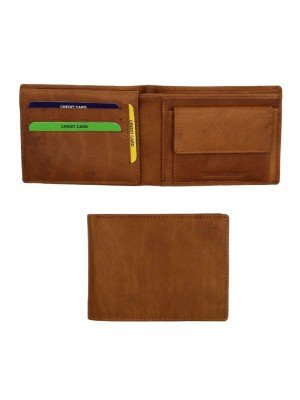Men's Florentino Leather Wallet - Tan