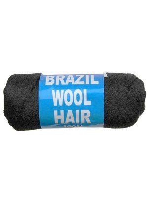 Brazil Wool Hair 100% Acrylic Braids Knitting Yarn-100 gram