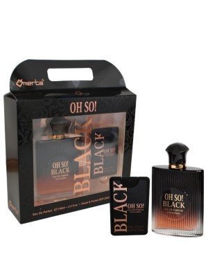 Oh So! Black Perfume Gift Set For Women 