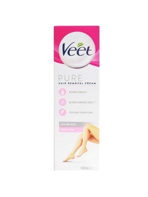Veet Hair Removal Cream For Legs & Body - Normal Skin (100ml)
