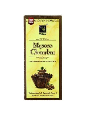 Vijay Agarbatti Mysore Chandan Premium Dhoop Sticks 