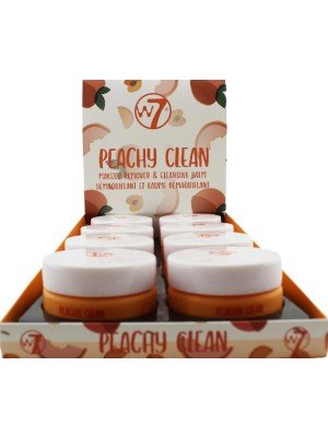 Wholesale W7 Peachy Clean Makeup Remover & Cleansing Balm-70g